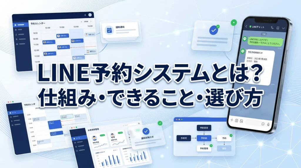 LINE予約システムとは