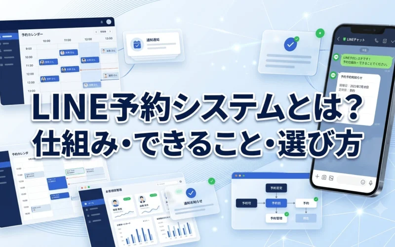LINE予約システムとは